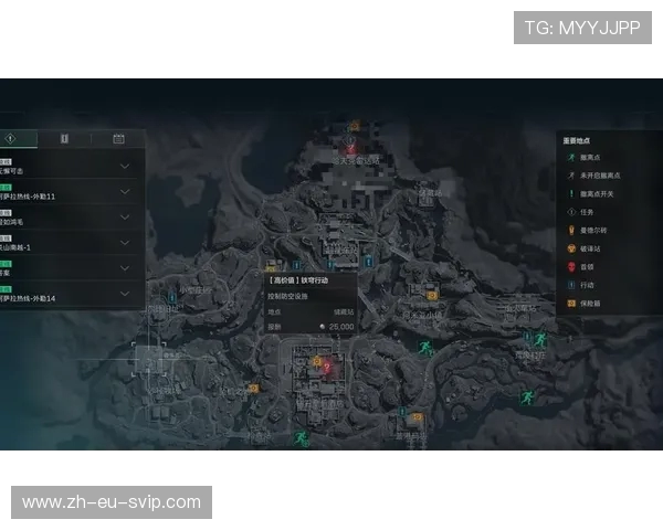 三角洲长弓资源点全图布局及游戏内策略分析